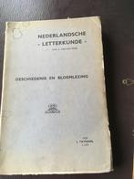 Ned.letterkunde Geschiedenis en bloemlezing – Van den Dries, Ophalen of Verzenden