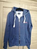 Superdry hoodie dames maat XS, Taille 34 (XS) ou plus petite, Bleu, Superdry, Porté