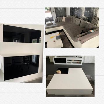 Modern salonmeubels, hoekzetel Nieuwprijs >€1500 nu voor€425 beschikbaar voor biedingen