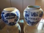 2 tabakspotten delfts blauw, Ophalen