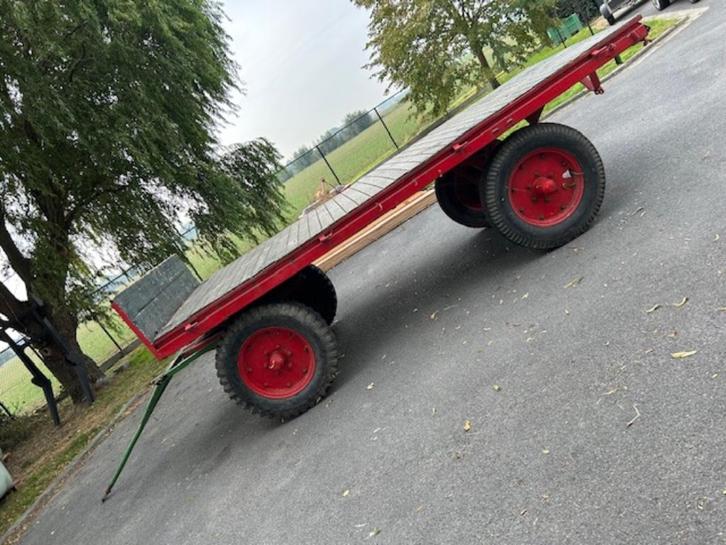 Hooi wagen - platte kar, Zakelijke goederen, Landbouw | Werktuigen, Overige typen, Ophalen