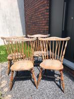 4 houten stoelen, Ophalen