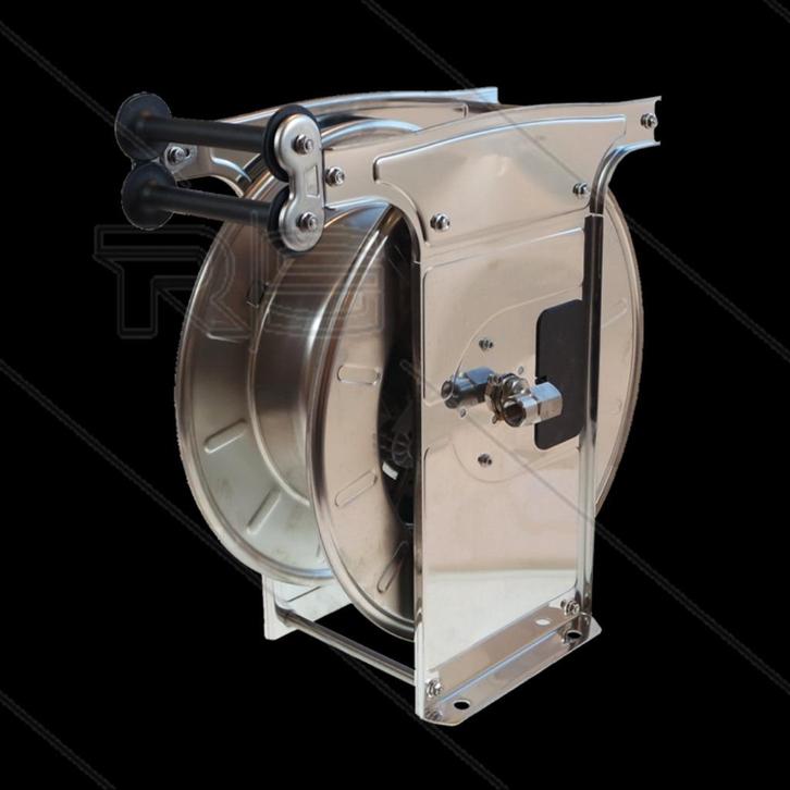 RVS Slanghaspel Automatisch 15m 400 Bar, Auto diversen, Overige Auto diversen, Verzenden