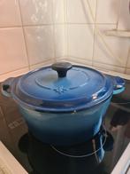 Blauwe kookpot Fontignac, Maison & Meubles, Comme neuf, Enlèvement ou Envoi
