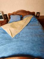 dekbedovertrek 2m x 2m blauw/geel, Huis en Inrichting, Slaapkamer | Beddengoed, Ophalen of Verzenden, Geel, Dekbedovertrek