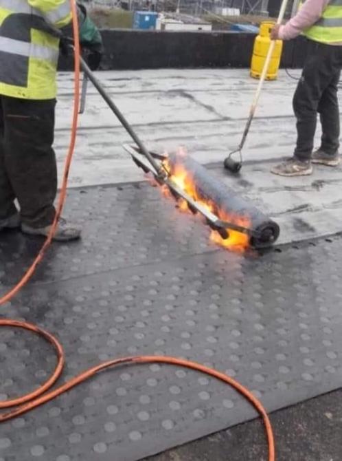 Dakbedekkingswerkzaamheden alle soorten a-z en gevelcementpl, Tuin en Terras, Onkruidbranders, Zo goed als nieuw, Ophalen of Verzenden