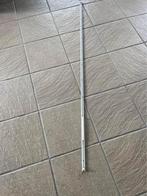 Gordijnrail ijzer wit 141 cm gordijngeleiders, Ophalen of Verzenden, Nieuw, Wit, 100 tot 150 cm