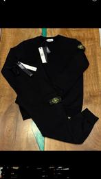 Zwarte joggingset Stone Island — Streetwear-stijl, Ophalen of Verzenden, Zo goed als nieuw, Zwart