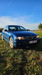 2003 BMW E46 320i 2.2l M54B22, Auto's, 2171 cc, 213 g/km, Blauw, Parkeersensor
