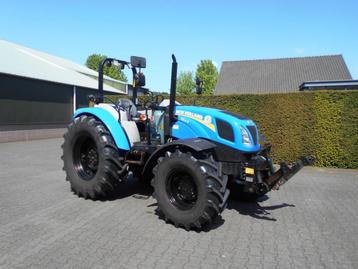 New Holland T4.75-S + fronthef, Enlèvement ou Envoi, Jusqu'à 2500, Jusqu'à 80 ch, Utilisé