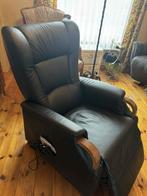 ELECTRISCHE RELAXZETEL CUMULUS QUARTETT met sta op functie, Ophalen, Eenpersoons, Minder dan 75 cm, Leer