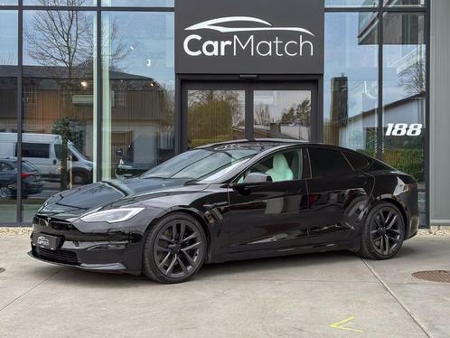 Tesla Model S Long Range AWD | Yoke | AutoPilot | Luchtveri, Auto's, Tesla, Bedrijf, Te koop, Model S, 360° camera, 4x4, ABS, Achteruitrijcamera