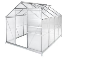 Broeikas van polycarbonaat 2m50x1m85x1m95 aluminium beschikbaar voor biedingen