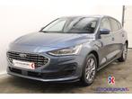 Ford Focus 1.0 Ecoboost Titanium GPS Camera Verw.zetels+stu, Auto's, Focus, Blauw, Bedrijf, Parkeersensor