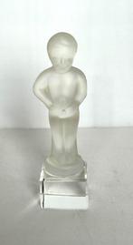 Val Saint Lambert manneke pis kristal expo 58, Antiek en Kunst, Ophalen of Verzenden