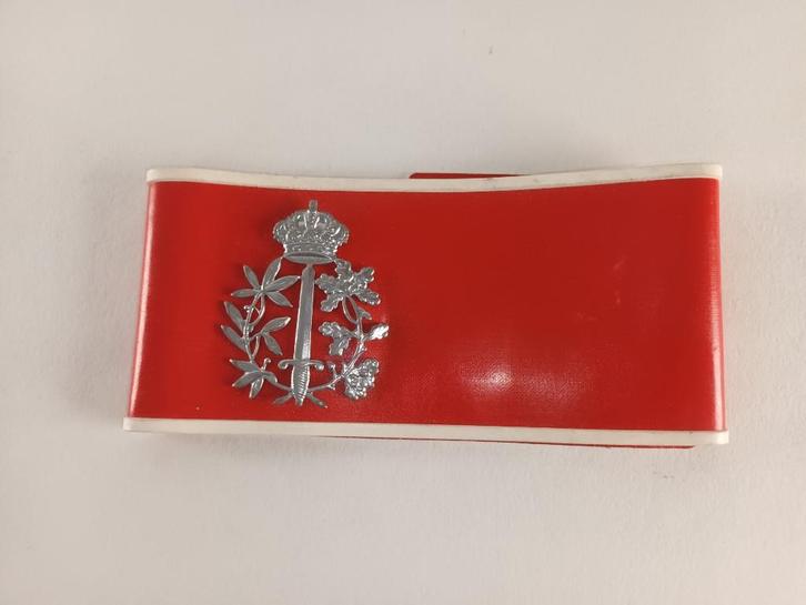 Armband Belgische gerechtelijke gemeentepolitie, Verzamelen, Militaria | Algemeen, Overige soorten, Embleem of Badge, Ophalen of Verzenden
