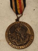 médaille marche police Bruxelles, Verzamelen, Militaria | Algemeen, Ophalen of Verzenden