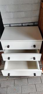 Mooie wiite ladenblok, Huis en Inrichting, Kasten | Ladekasten, Ophalen, Modern wit, 50 tot 100 cm, Zo goed als nieuw
