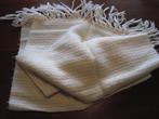 Ancienne écharpe dame blanc + fils d'argent.TB état, Ophalen of Verzenden, Zo goed als nieuw, Sjaal