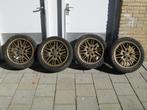 Goudkleurige BMW velgen, Auto-onderdelen, Banden en Velgen, Ophalen, Gebruikt, Velg(en), 17 inch