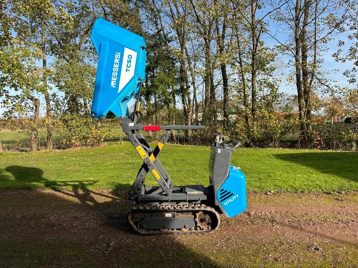 Messersi TC50d 2021 Rupsdumper Hoogkipper (2 stuks!), Zakelijke goederen, Machines en Bouw | Transport, Ophalen
