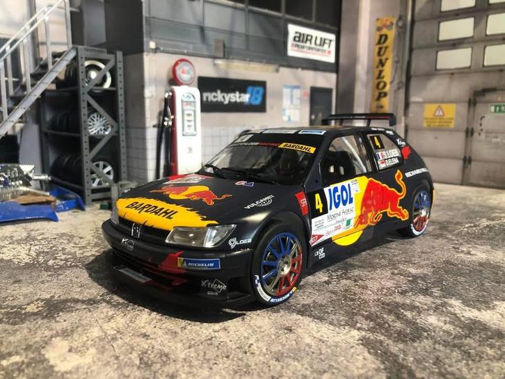 1:18 Peugeot 306 Maxi Loeb 2021 - nieuw in de doos, Hobby en Vrije tijd, Modelauto's | 1:18, Auto, Solido, Ophalen of Verzenden