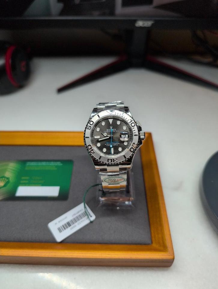 rolex yacht master sunraise 40mm oyster, Handtassen en Accessoires, Horloges | Heren, Rolex, Ophalen of Verzenden