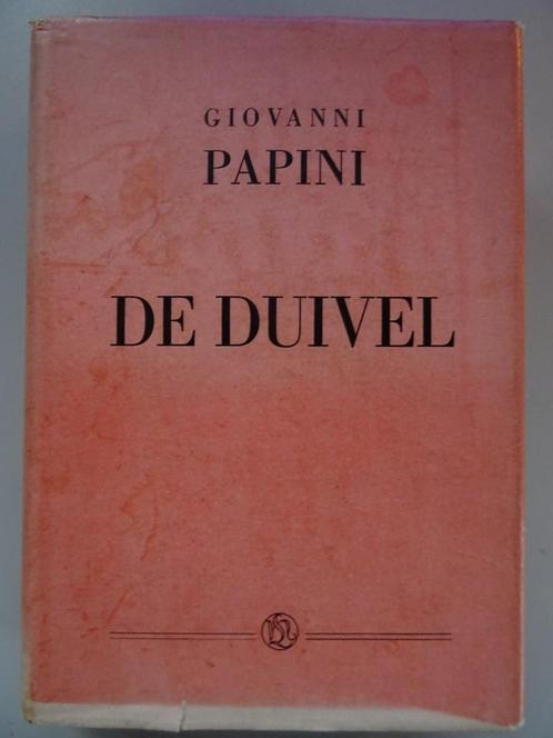 Giovanni Papini De duivel Problematiek diabologie Ongelezen, Boeken, Godsdienst en Theologie, Zo goed als nieuw, Christendom | Katholiek