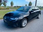 Audi A3 30TFSI SPORTBACK/LED/NAVI/VIRTUAL COCKPIT/PDC V+A, Auto's, Audi, Stof, Zwart, Bedrijf, Handgeschakeld