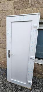 Deur PVC, Doe-het-zelf en Bouw, Ophalen, Kunststof, 80 tot 100 cm, Nieuw