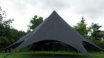 Lenteaanbieding! Caravanshelter 14x14m Stertent 2024 Zwart, Ophalen of Verzenden, Nieuw