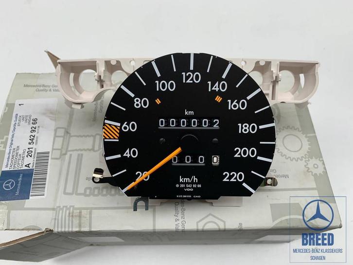 NOS Kilometerteller voor Mercedes-Benz W201 190E 2.0, Auto-onderdelen, Dashboard en Schakelaars, Mercedes-Benz, Nieuw, Ophalen of Verzenden