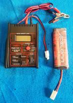Robbe Power Peak 3 lader op 12V + 1 x NiCd van 1700mAh, Hobby en Vrije tijd, Verzenden, Zo goed als nieuw