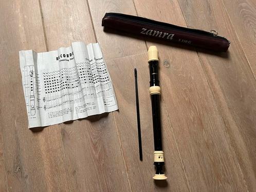 Kunststoffen blokfluit van het merk Zamra, Muziek en Instrumenten, Blaasinstrumenten | Blokfluiten, Gebruikt, Sopraan of Sopranino