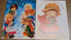 2 oude postkaarten: kindjes - Kerst en Nieuwjaar, Enlèvement ou Envoi, Non affranchie, Enfants