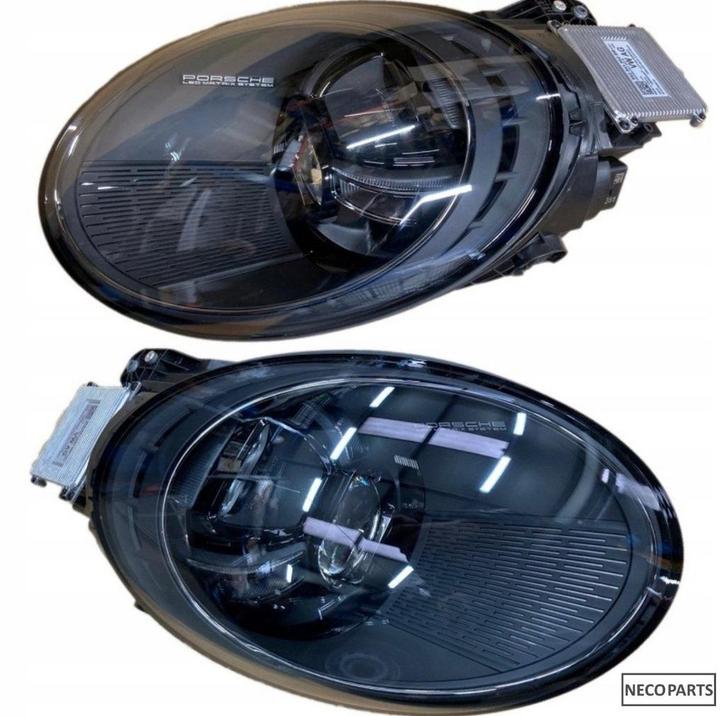 PORSCHE 911 MATRIX KOPLAMPEN COMPLEET 9P5941060D 9P5941059D, Auto-onderdelen, Verlichting, Porsche, Gebruikt, Ophalen of Verzenden