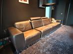 Lederen zetel, Maison & Meubles, Canapés | Sofas & Chaises Longues, 100 à 125 cm, 300 cm ou plus, Quatre personnes ou plus, Enlèvement