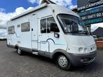 Hymer B 654 6 zitplaatsen, Caravans en Kamperen, 6 tot 7 meter, Diesel, Bedrijf, Hymer