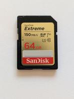 Carte mémoire SDXC SanDisk Extreme Pro 64 Go, Videocamera, SDXC, Zo goed als nieuw, 64 GB