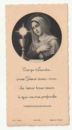 Communion Solennelle Jeanne HEINRICHS 1937 Verviers, Envoi, Image pieuse