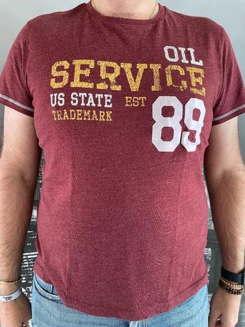 bordeaux T-shirt Angelo Litrico XL beschikbaar voor biedingen