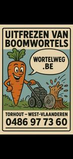 Verwijderen van boomwortels, Ophalen, Zo goed als nieuw