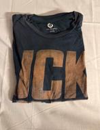 T-Shirt Jack & Jones, Enlèvement ou Envoi, Comme neuf, Bleu, Taille 46 (S) ou plus petite