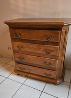 Commode à tiroirs en chêne, Maison & Meubles, Enlèvement, Chêne