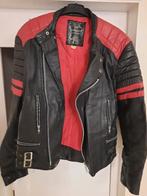 Superbe veste en cuir véritable (100% genuine leather), Kleding | Dames, Sportkleding, Autre, Ophalen of Verzenden, Gedragen, Rood