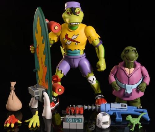 TMNT TOON | MONDO GECKO - turtles-turtel neca, Kinderen en Baby's, Speelgoed | Actiefiguren, Nieuw, Ophalen of Verzenden