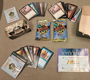 Magic the gathering, lotje kaarten, verrekijker  beschikbaar voor biedingen