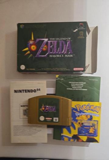 legend of zelda majora's mask N64 beschikbaar voor biedingen
