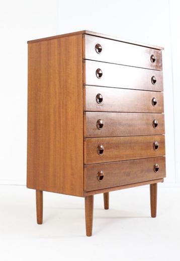Vintage Schreiber ladekast kast Deens design beschikbaar voor biedingen