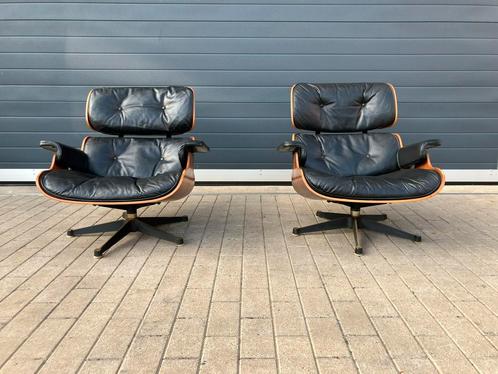 2x Eames lounge chair Contura/Fehlbaum 1950’s, Huis en Inrichting, Zetels | Voetbanken en poefs, Ophalen of Verzenden